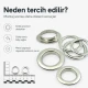32 No 21 mm Düz Pirinç Kuşgözü 500 Adet/Paket - Tekstil ve Aksesuar Kullanımı için Uygun