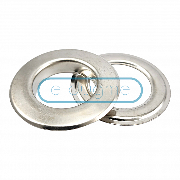 Flat Eyelet 1 ³/₃₂"  Brass 27,7 mm (500 Pcs/Pack) ERD0034PR