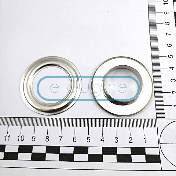 Flat Eyelet 1 ³/₃₂"  Brass 27,7 mm (500 Pcs/Pack) ERD0034PR