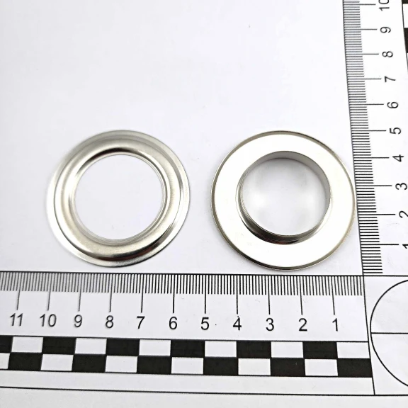 Düz Kuşgözü No 34 Pirinç 27,7 mm (500 Ad/Paket) ERD0034PR