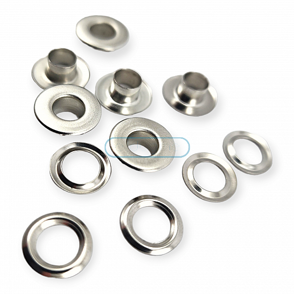 Düz Kuşgözü Geniş No 4 Pirinç 6,2 mm (500 Ad/Paket) ERDG0004PR