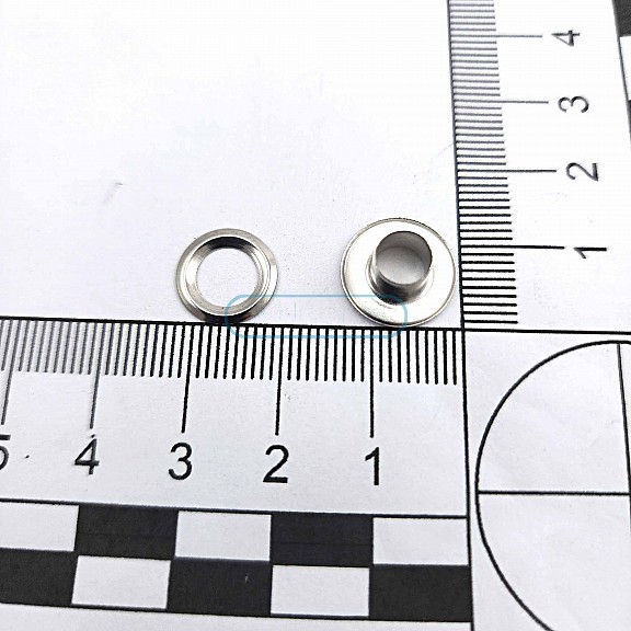 Düz Kuşgözü Geniş No 4 Pirinç 6,2 mm (500 Ad/Paket) ERDG0004PR