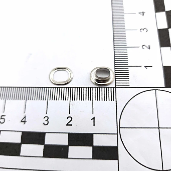 Oval Kuşgözü 0,5 cm Pirinç No 1 ( 500 Ad/Paket) EROV0007PR