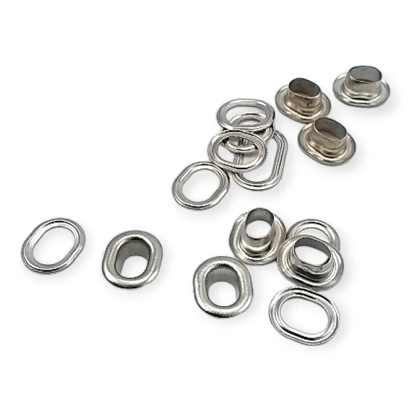 Oval Kuşgözü 0,5 cm Pirinç No 1 ( 500 Ad/Paket) EROV0007PR