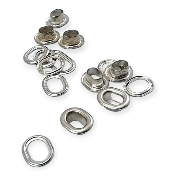 Oval Kuşgözü 0,5 cm Pirinç No 1 ( 500 Ad/Paket) EROV0007PR