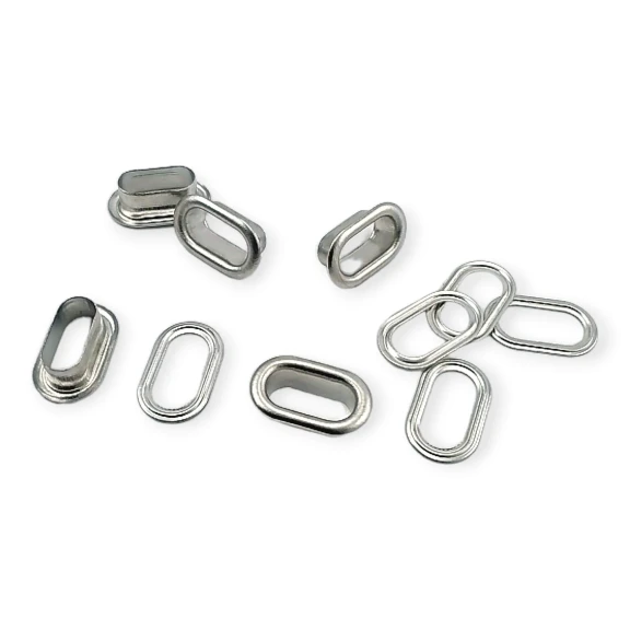 Oval Kuşgözü 1 cm Pirinç No 2 ( 500 Ad/Paket) EROV0010PR