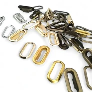 Oval Kuşgözü 1,5 cm Pirinç No 3 ( 500  Ad/Paket) EROV0015PR