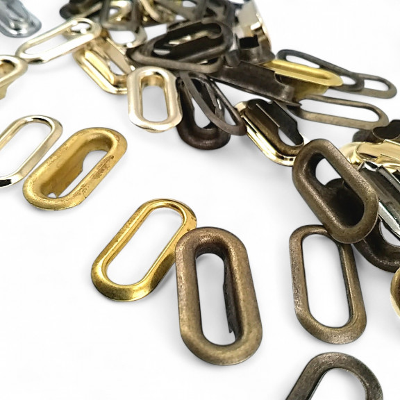 Oval Eyelet 2 cm Brass 25/32" EROV0020PR