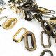 Oval Eyelet 2 cm Brass 25/32" EROV0020PR