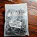 Alpha Snap Fasteners 15 mm Stainless Steel Snap Button 75 Pcs/Pack C0001PPK