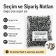 2 Nolu Paslanmaz Kuşgözü Gümüş Renk İç Çap 5 mm 1000 Adet/Paket ER0002PPK - Tekstil, çanta ve ayakkabı projeleri için ideal