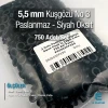 3 No Kuşgözü Paslanmaz Siyah Oksit İç Çap 5,5 mm 750 Ad/Paket ER0003PPKSO