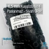 6.5 mm Eyelets 17/64" Black Oxide Stainless 750 Pcs/Pack ER0004PPKSO