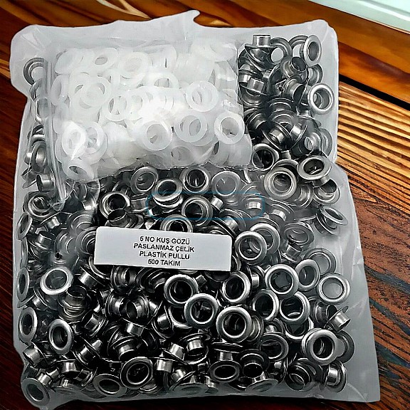 Eyelet 21/64"  Stainless 8.5 mm 500 Pcs/Pack ER0005PPK