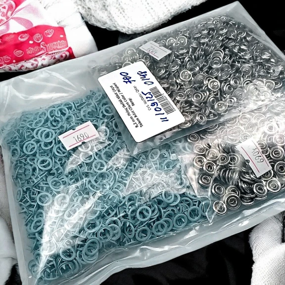 8 mm Bebe Çıt Çıtı 250 Adet Bebe Mavisi Klikıt Çıtçıt ERBCLK0008PRLB