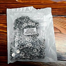 VT2 Snap Fasteners 10 mm Mini 54 Snap Button Stainless Steel 100 pcs/pkt ERC00P10PK