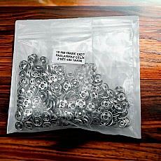 SewOn Snap fasteners 10 mm 16L / 25/64" Stainless Steel 150 Pcs/Pack ERD100PR4PK