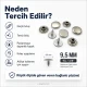 33.5 Pin Rivet 9.5 mm Stainless Steel Cap Aluminum Pin for Leather Fabric Canvas