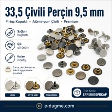 33.5 Pin Rivet 9.5 mm (0.37