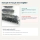 Black Nikel Renk Paslanmaz 54 Sistem Çıtçıt Düğme, 3 Parça, 100 Adet/Paket, Tekstil ve Aksesuar Kullanımı için Uygun