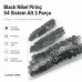 Black Nikel Renk Pirinç 54 Sistem Alt 3 Parça 100 Adet/Paket ALT0054-3PRBN