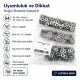 Nikel Renk Pirinç 54 Sistem Alt 3 Parça 100 Adet/Paket, montaj için uygun nikel renk saç metal parçalar