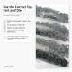 Siyah Oksit Renk Pirinç 54 Sistem Alt 3 Parça 100 Adet/Paket ALT0054-3PRSO - Black Nikel Pirinç 54 Sistem Çıtçıt Alt Parça