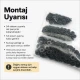 Siyah Oksit Renk Paslanmaz 54 Sistem Alt 3 Parça 100 Adet/Paket ALT0054-3PSO