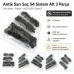 Antique Brass Color Sheet Metal 54 System Lower 3 Parts, 144 pcs/Pack ALT0054-3SANT