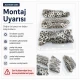 Nikel Renk Saç 54 Sistem Alt 3 Parça 144 Adet/Paket ALT0054-3SN, black nikel metal malzeme ile üretilmiş, 54 sistem çıtçıt