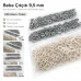 Bebe Çıtçıtı 9,5 mm Açık Bej Renk Paslanmaz Delikli Klikıt Çıtçıt 250 Adet/Pk C0095DPPKABEJ