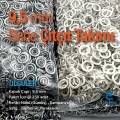 Bebe Çıtçıtı 9,5 mm Bej Renk Paslanmaz Delikli Klikıt Çıtçıt 250 Adet/Pk C0095DPPKBEJ