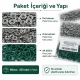 Bebe Çıtçıtı 9,5 mm Koyu Yeşil Renk Paslanmaz Delikli Klikıt Çıtçıt 250 Adet/Pk - Tekstil ve Aksesuar Kullanımı için Uygun