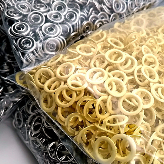 Bebe Çıtçıtı 9,5 mm Renk Limon Sarısı Paslanmaz Delikli Klikıt Çıtçıt 250 Adet/Pk C0095DPPKLSari