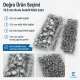 Buzlu sedefli 10,5 mm paslanmaz klikıt çıtçıt, tekstil aksesuarı, estetik ve dayanıklı kullanım için ideal