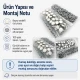 Beyaz Sedefli Klikıt Çıtçıt 10,5 mm Paslanmaz 100 Adet/Paket - Estetik ve dayanıklı tekstil aksesuarı