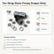 Setting Die for 8 mm / 0.31 in Ring-Style Prong Baby Snap Fasteners KLP0082-80