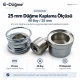 40L 25 mm 0.98 in fabric button covering die