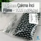 Imitation Pearls 6 mm Black Nickel Color (1000 pieces / Pack) INC0006BN