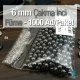 Imitation Pearls 6 mm Black Nickel Color (1000 pieces / Pack) INC0006BN