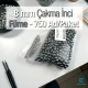 Çakma İnci 8 mm Black Nikel Renk ( 750 ad / Paket) INC0008BN