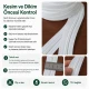 Tip 10 Naylon Şerit Fermuar - 15 mm genişliğinde, çanta, çadır ve branda yapımında kullanılabilen dayanıklı naylon malzeme