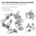 Tip 5 Tek Elcikli Naylon Fermuar Kürsörü Yastık ve Kırlent Kılıfları İçin EKRSTT5