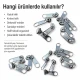 Tip 5 Tek Elcikli Naylon Fermuar Kürsörü Yastık ve Kırlent Kılıfları için EKRSTT5