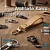 1,5 cm Kilit Kanca - Papağan Kanca - Yaylı Döner Kanca A 546