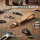 1,5 cm -0.6" Keychain Hook Gold Color Parrot Hook 50 Pieces / Pack A 546 PROMO