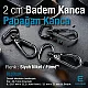 20 mm Badem Kanca - Papağan Kanca A 548