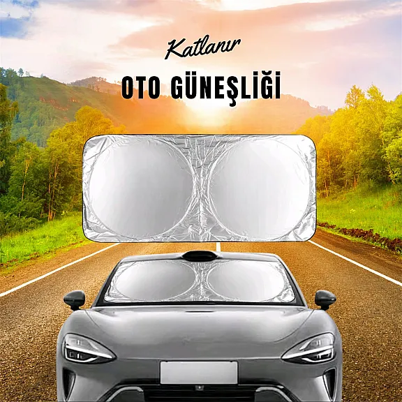 Oto Güneşliği Katlanabilir Metalize GNS0001