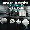 Çift Kapaklı Çıtçıt Düğme Uygulama Aparatı - Çakma Kalıbı KLP0054CFT