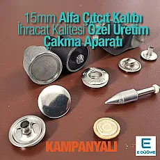 15 mm Alfa Snap Button Application Tool - Fastening Mold KLP0055K15